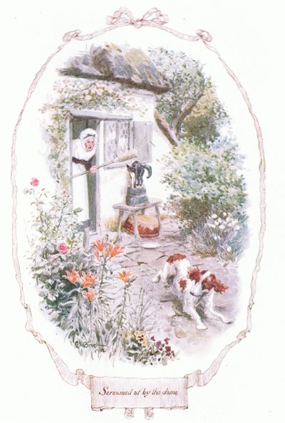 Screamed at by the Dame by Charles Edmund Brock